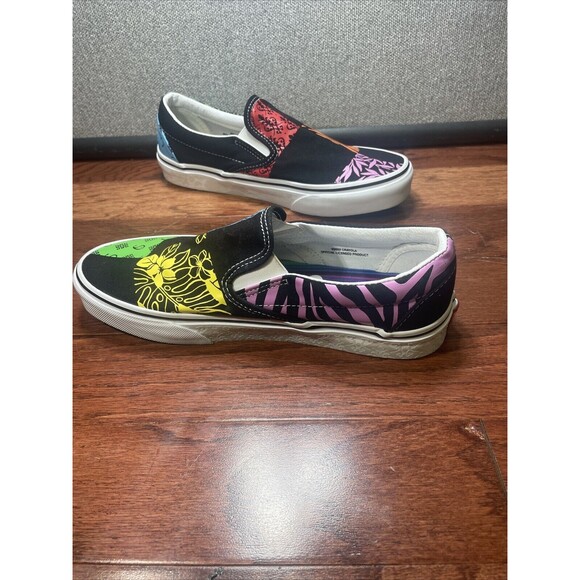 VAN'S Crayola Off The Wall Slip-On Canvas Sneakers W 9.5 / M7.5 - Picture 2 of 10